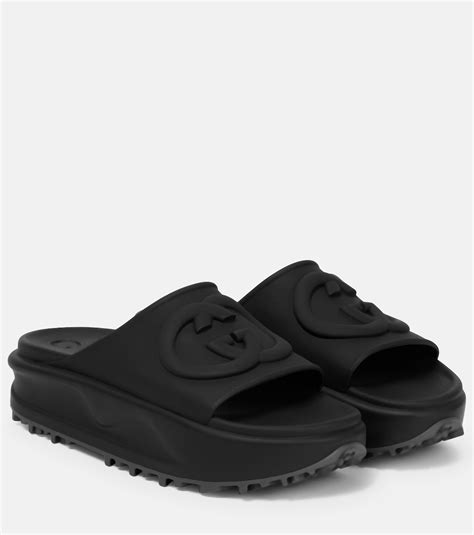 gucci silicone slides|Gucci slides clearance.